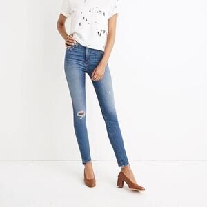 3 for 25$! Madewell Petite 10" High-Rise Skinny Jeans Drop Step-Hem Edit…